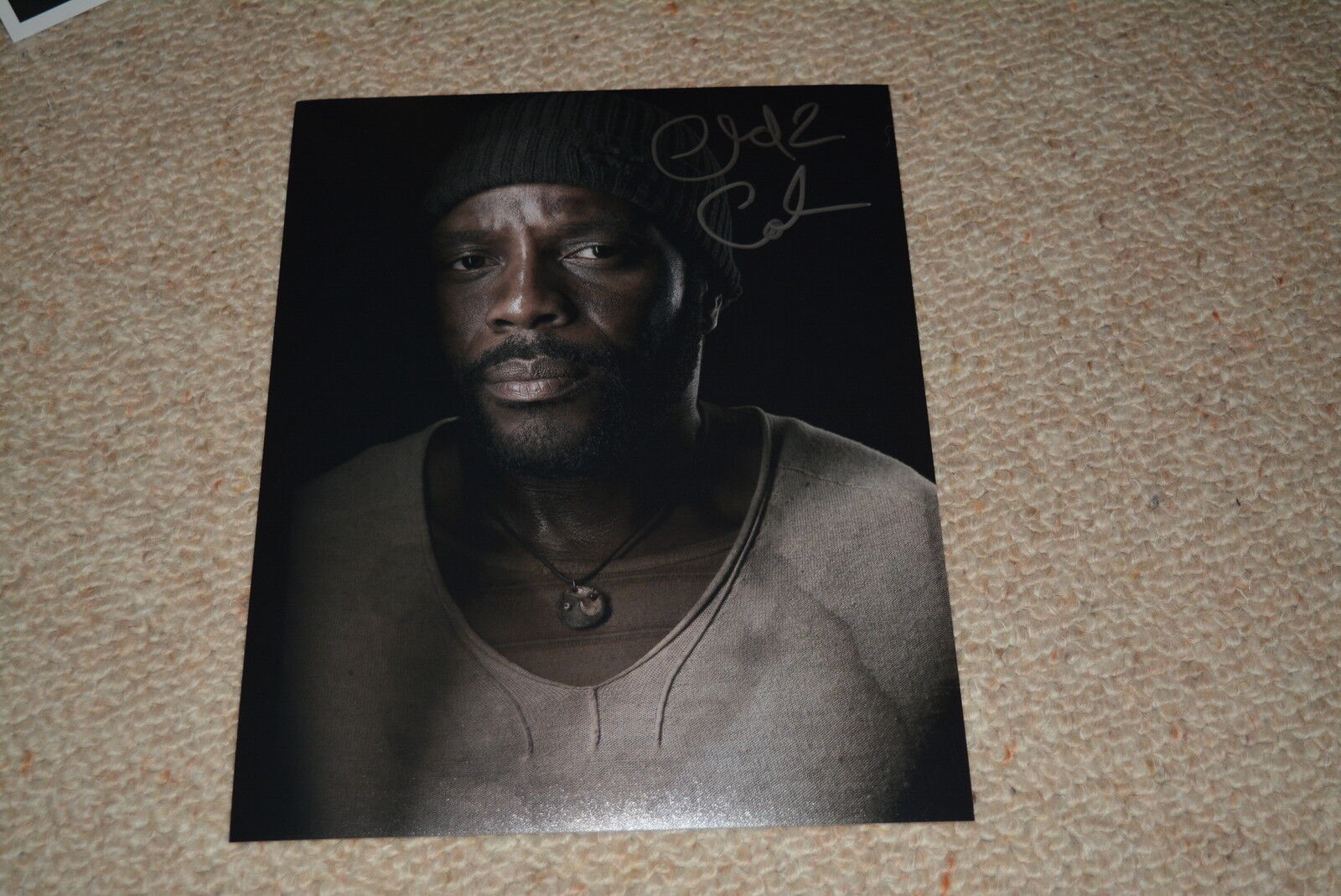 CHAD COLEMAN signed autograph 8x10 (20x25 cm) In Person WALKING DEAD Tyreese