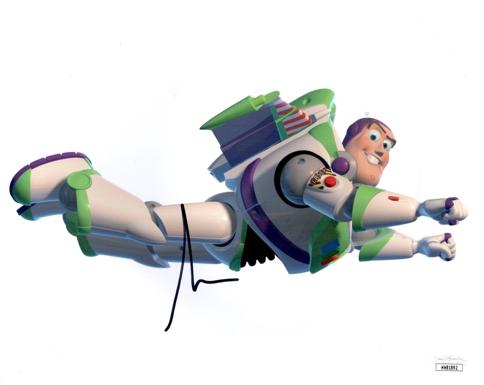 TIM ALLEN Signed BUZZ LIGHTYEAR 8x10 Photo Poster painting In Person TOY STORY Autograph JSA COA