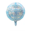 20PCS Babyshower Cross Baptism Ceremony Aluminum Film Balloons Community Party Festive Decors