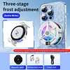 Magnetic/Back-clip Mobile Phone Semiconductor Cooling Radiator Phone Cooler