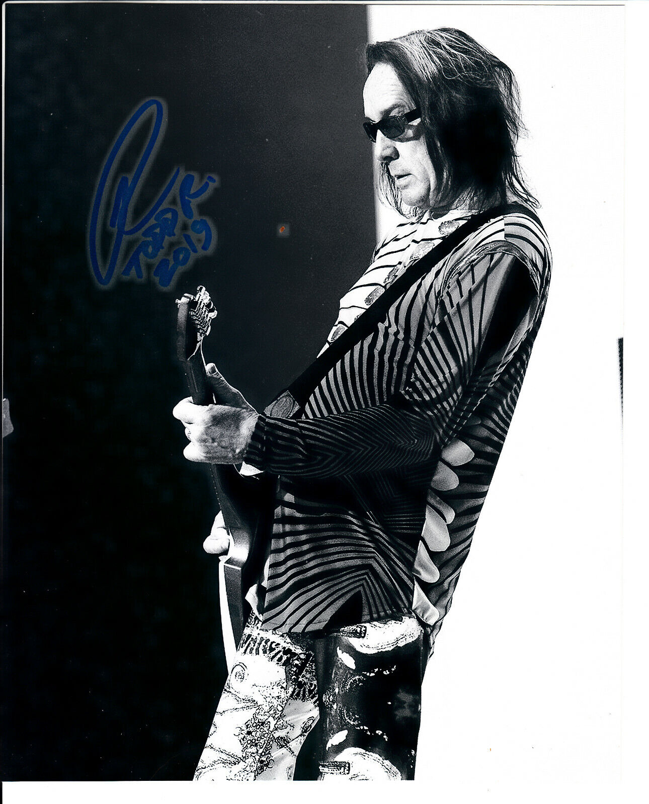 Todd Rundgren Signed Autograph 8x10