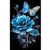 (40*65cm)Flower - Full Round Drill Diamond Painting