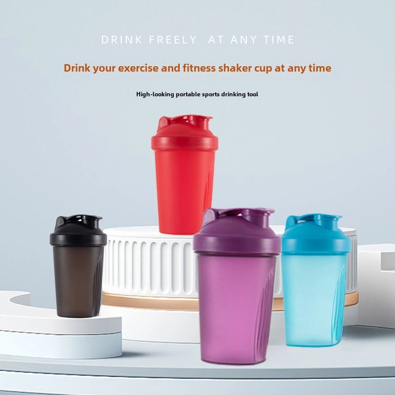 Shake Cup Outdoor Sports Fitness Water Cup Protein Powder Milkshake Mixing Cup Large Capacity Plastic Cup Can Be Customized Logo