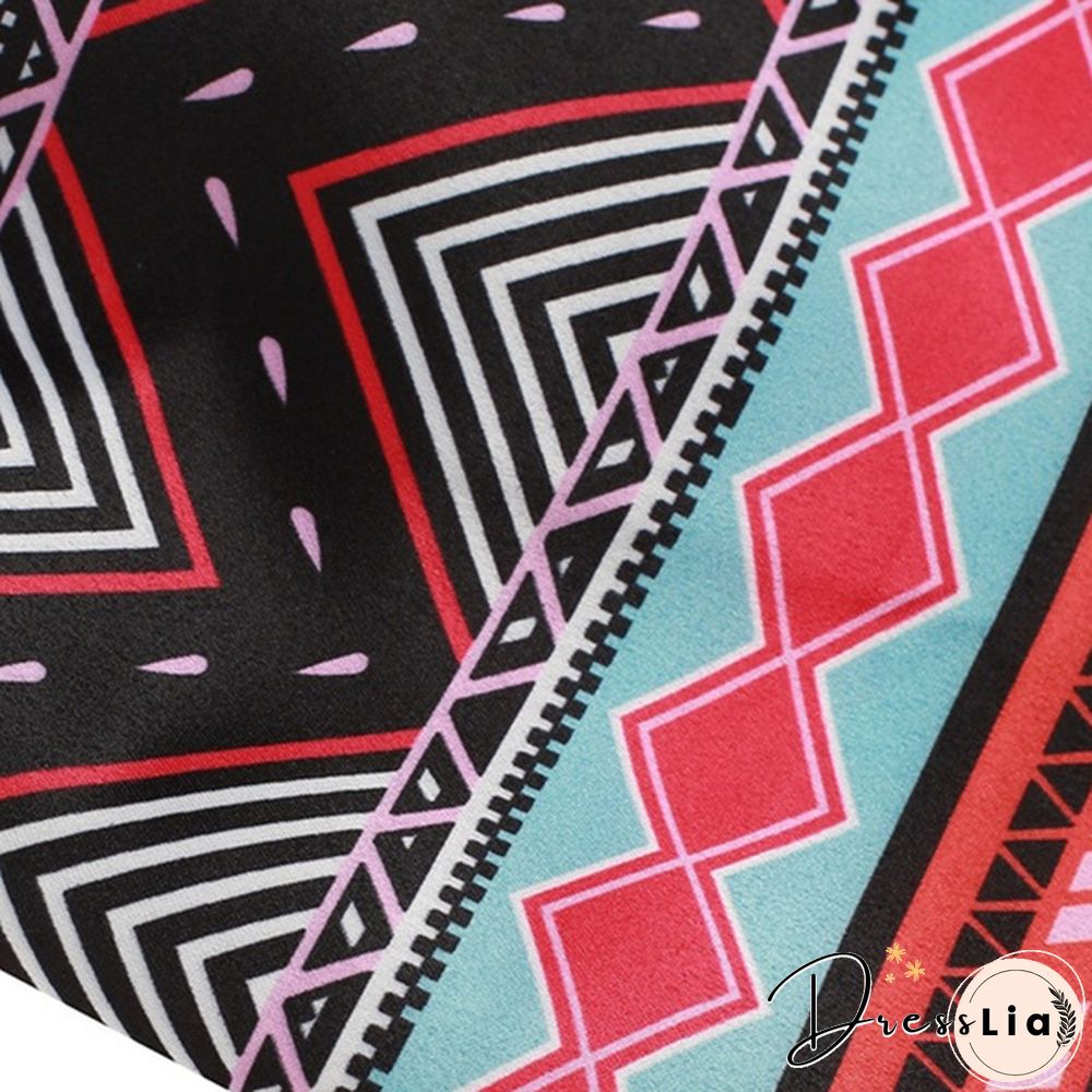 Women Print Patchwork Sundress Sleeveless A-Line Mini Cocktail Dress