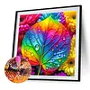 Diamond Painting -DIY Round Drill Colorful Leaves(40x40cm)