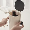 Automatic Lifting Dustproof Four-compartment Makeup Brush Storage Tube