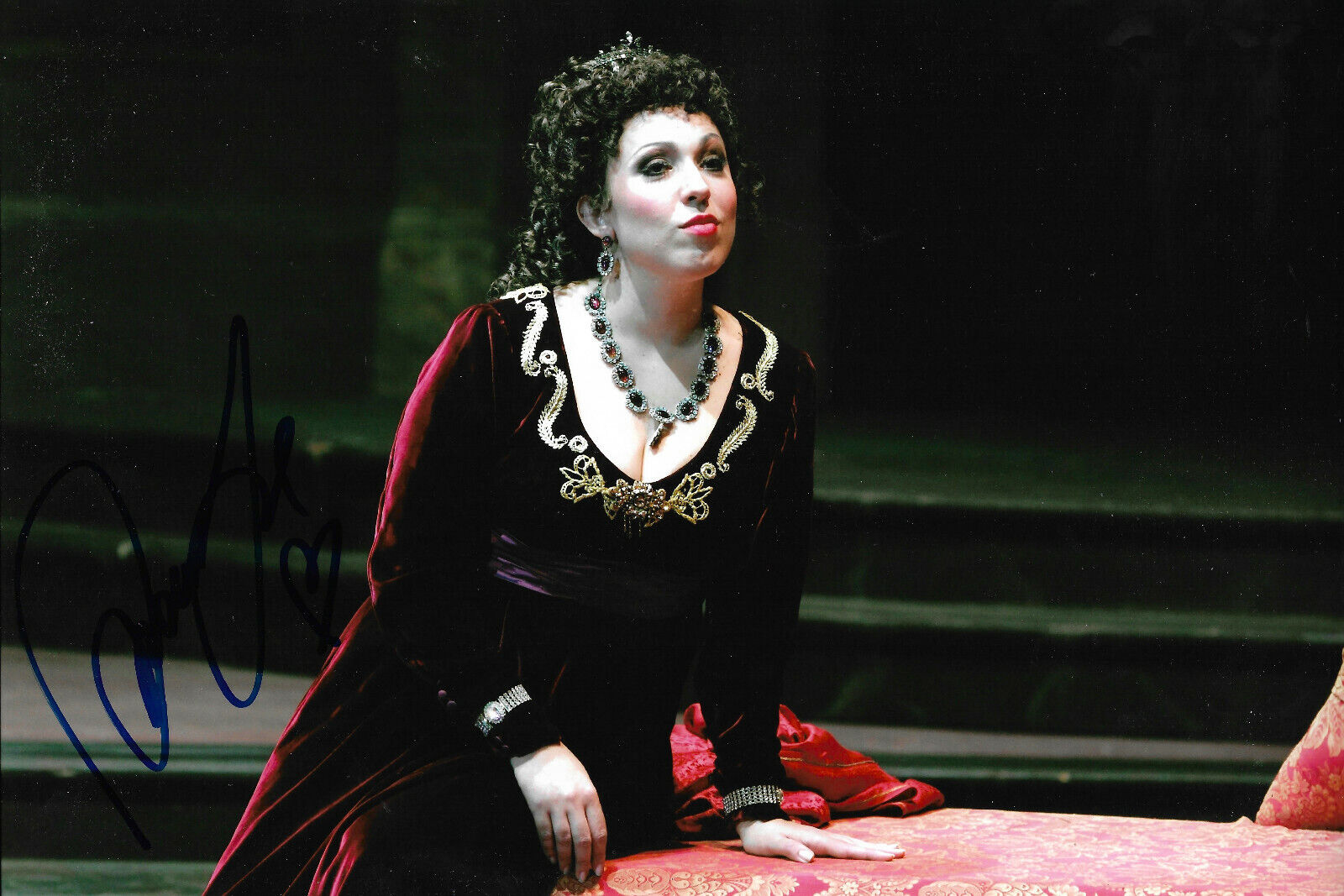 Maria Jose Siri Opera signed 8x12 inch Photo Poster painting autograph