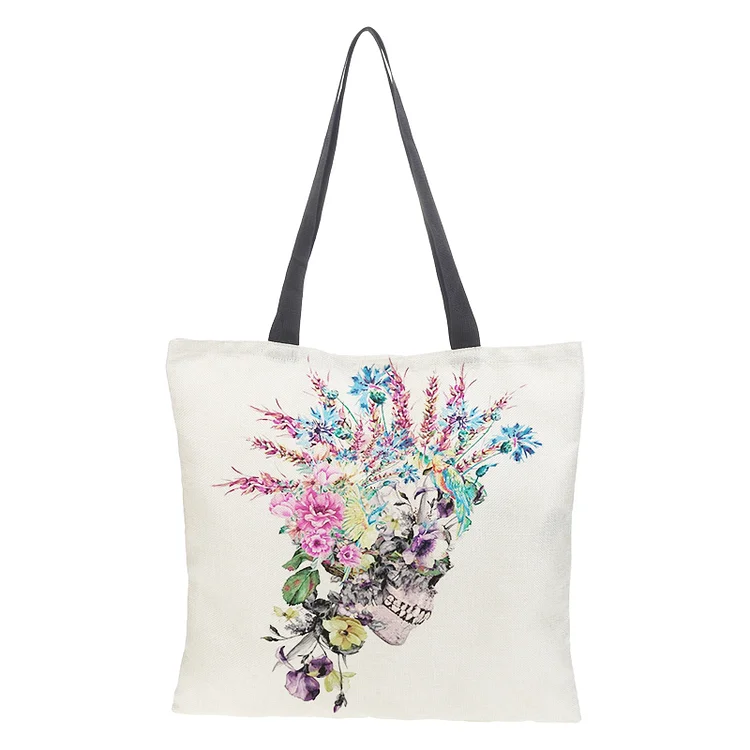 Linen Eco-friendly Tote Bag - Punk