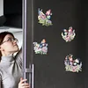 6Pcs Diamond Painting Butterfly Fridge Magnet for DIY Art Crafts