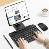 Z FOLD New Rotating Stand Wireless Bluetooth Keyboard and Mouse