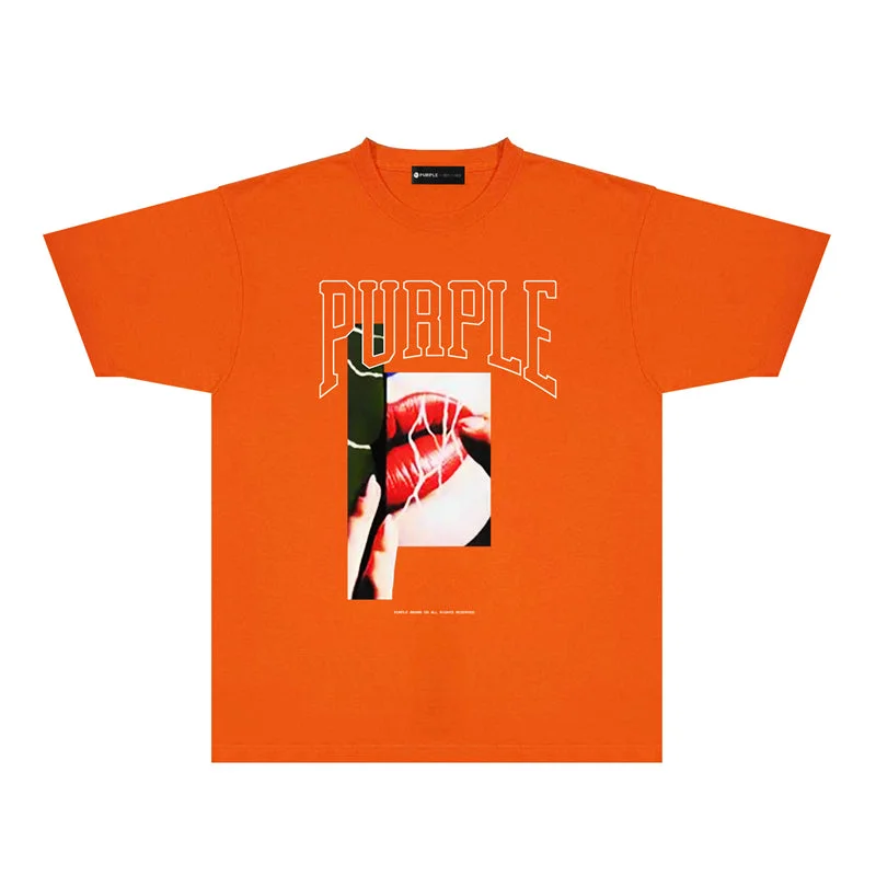 Purple fashion T-shirt