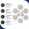 [Upgrade]6pcs/set DIY Diamond Painting Waterproof Case Classic Sweet Pearl Art Coaster Gift Decor Set