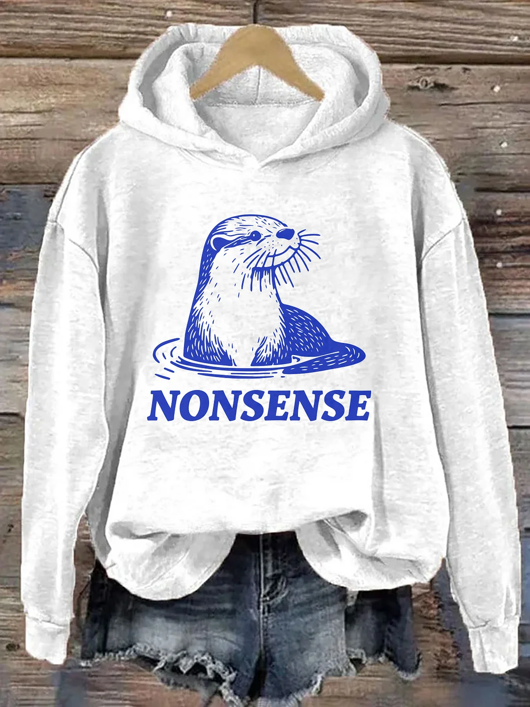 Otter Nonsense Hoodie