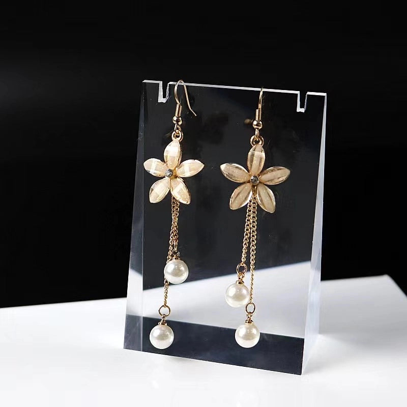 1 Piece 1 Set Arylic Minimalist Transparent Jewelry Rack