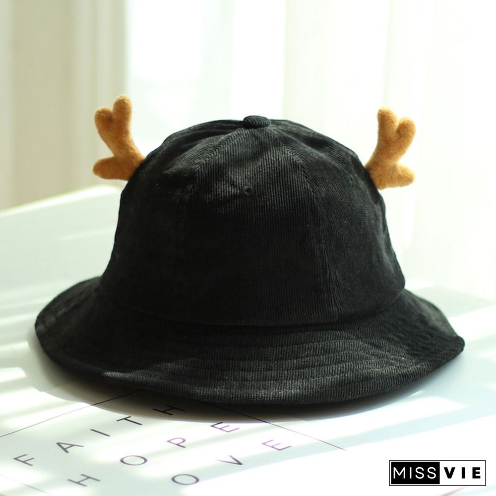 Cat Ears Angel Devil Antlers Fisherman Hat