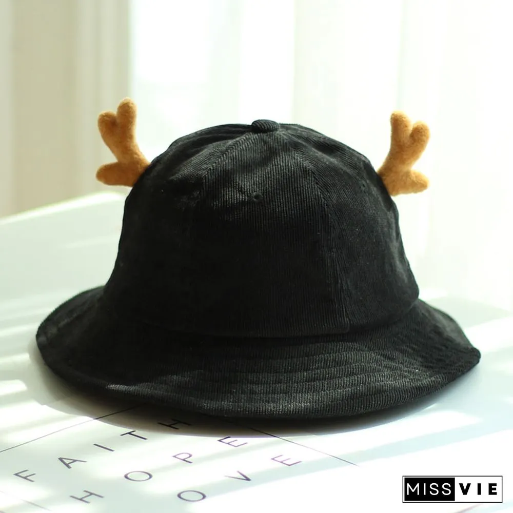 Cat Ears Angel Devil Antlers Fisherman Hat