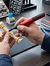 Electric Reciprocating Sander With 8pcs Sanding Head Handheld Reciprocating Polishing Tool for Crafts Miniatures Jewelry Woodworking