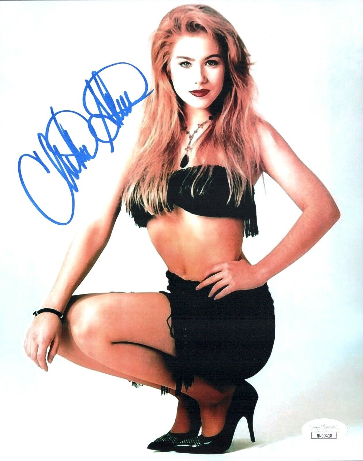 CHRISTINA APPLEGATE Signed MARRIED WITH CHILDREN 8x10 Photo Poster painting Autograph JSA COA