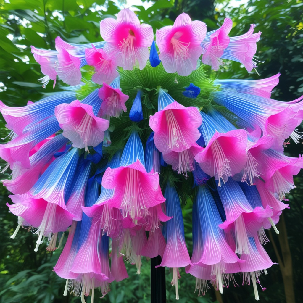 Blue+White+Pink-Giant Hanging Lobelia Seeds🌊