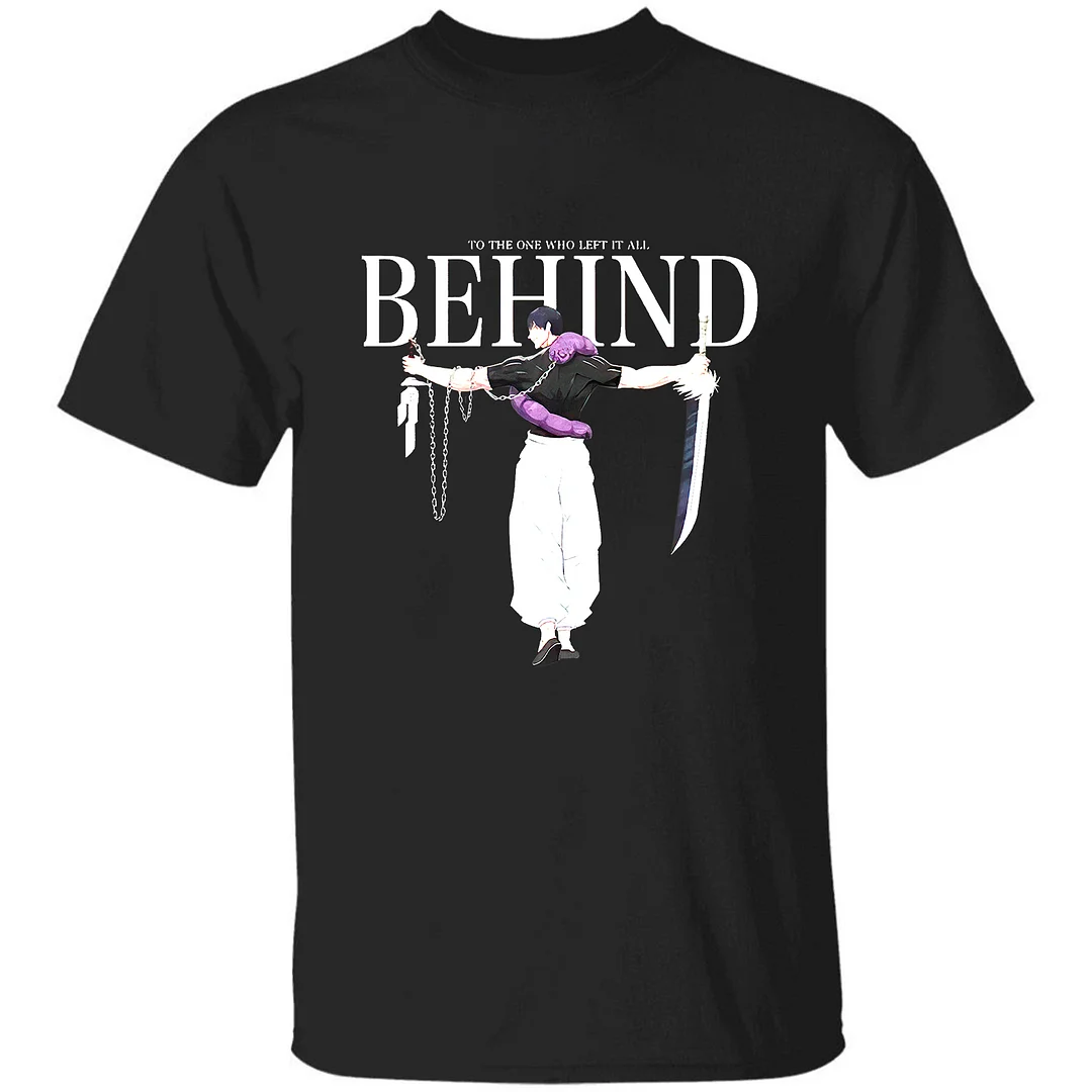 To The One Who Left It All Behind Fushiguro Toji Printed Men's T-shirt