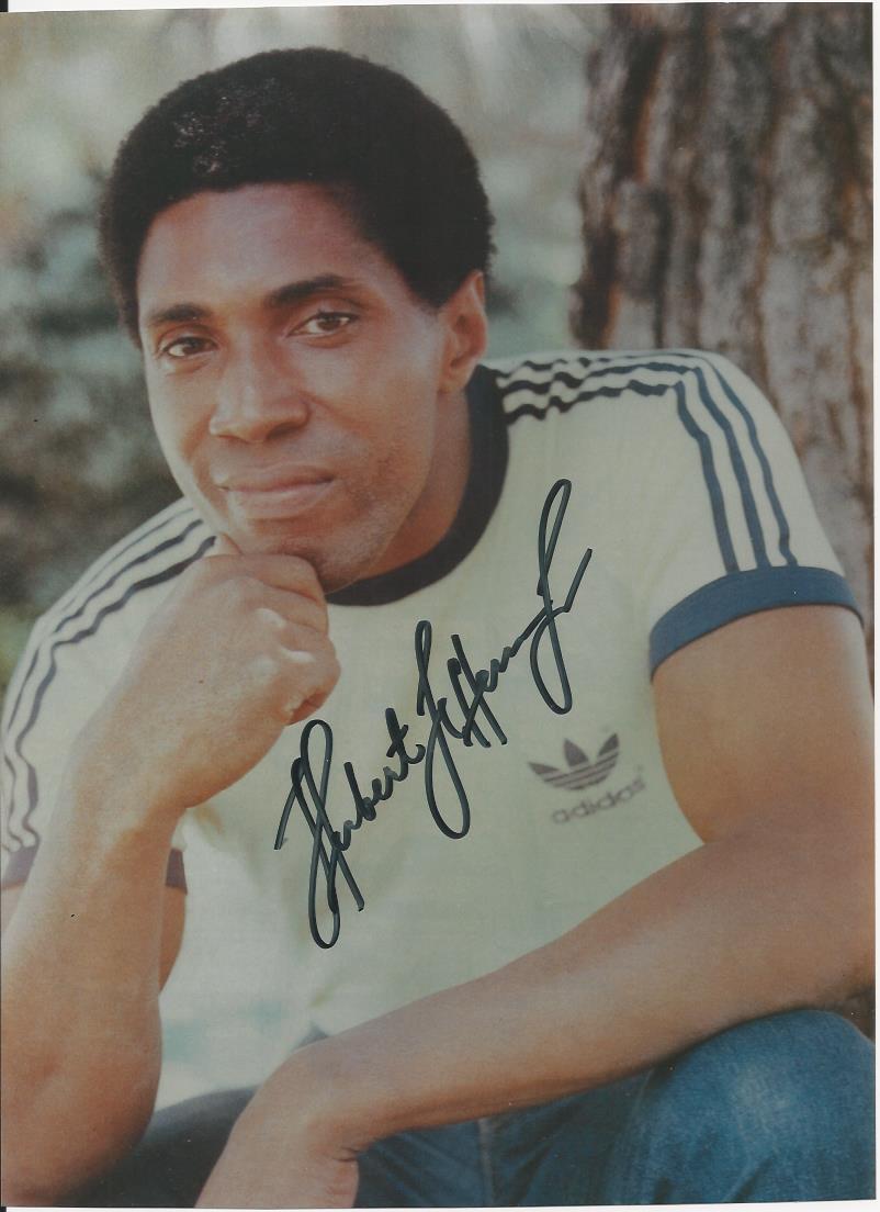 Herb Jefferson jr. signed Photo Poster painting