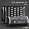 128 Piece Magnetic Folding Screwdriver Set. Includes a Flexible Adapter 🤩🎩🪛🔩