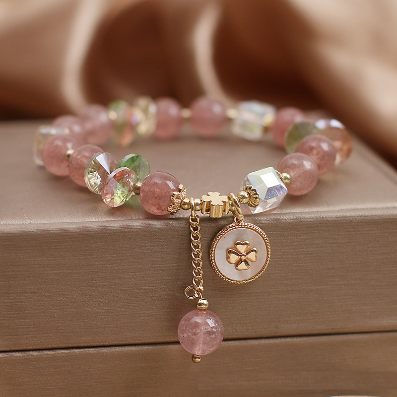 Strawberry Crystal Bracelet