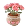 DIY Flower Potted Crochet Kit with Video Tutorial Cute Plants Hand-Knitted Tool