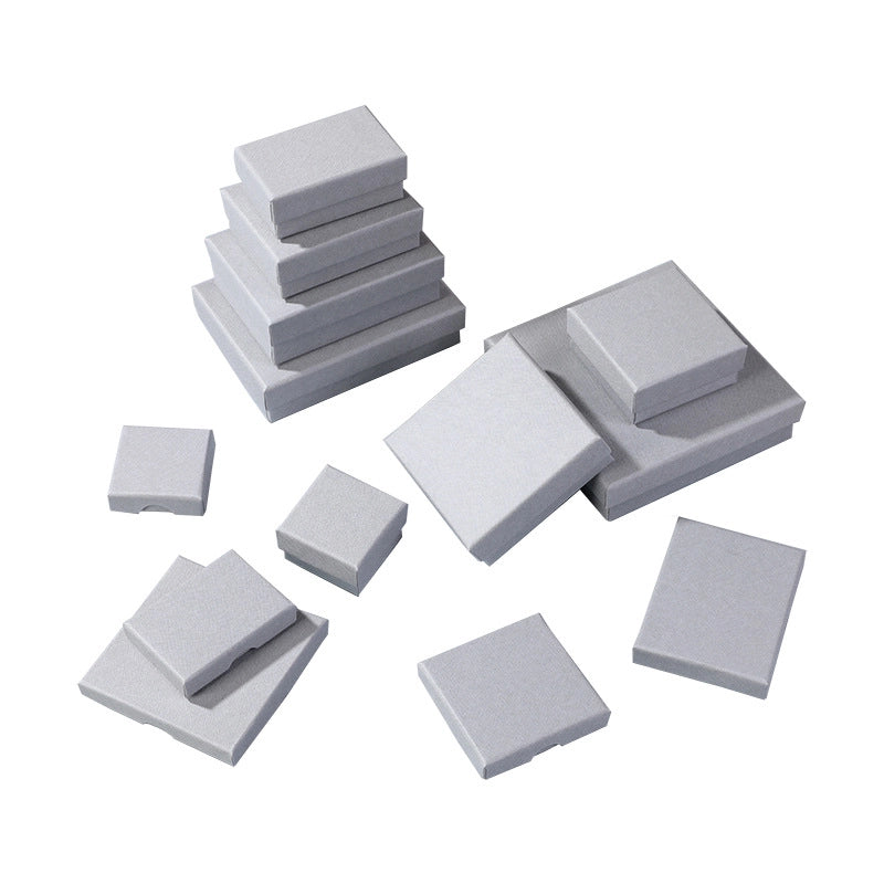 1 Piece Paper Basic Minimalist Holiday Daily Square Jewelry Boxes4