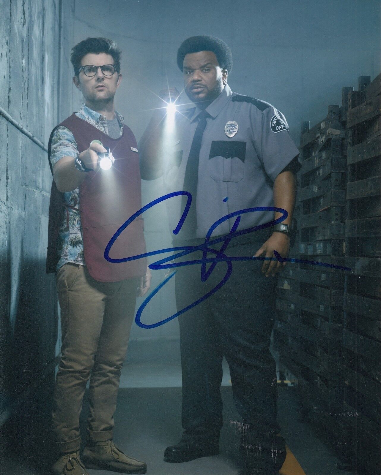 CRAIG ROBINSON signed (GHOSTED) TV SHOW 8x10 Photo Poster painting *LEROY WRIGHT* W/COA #3