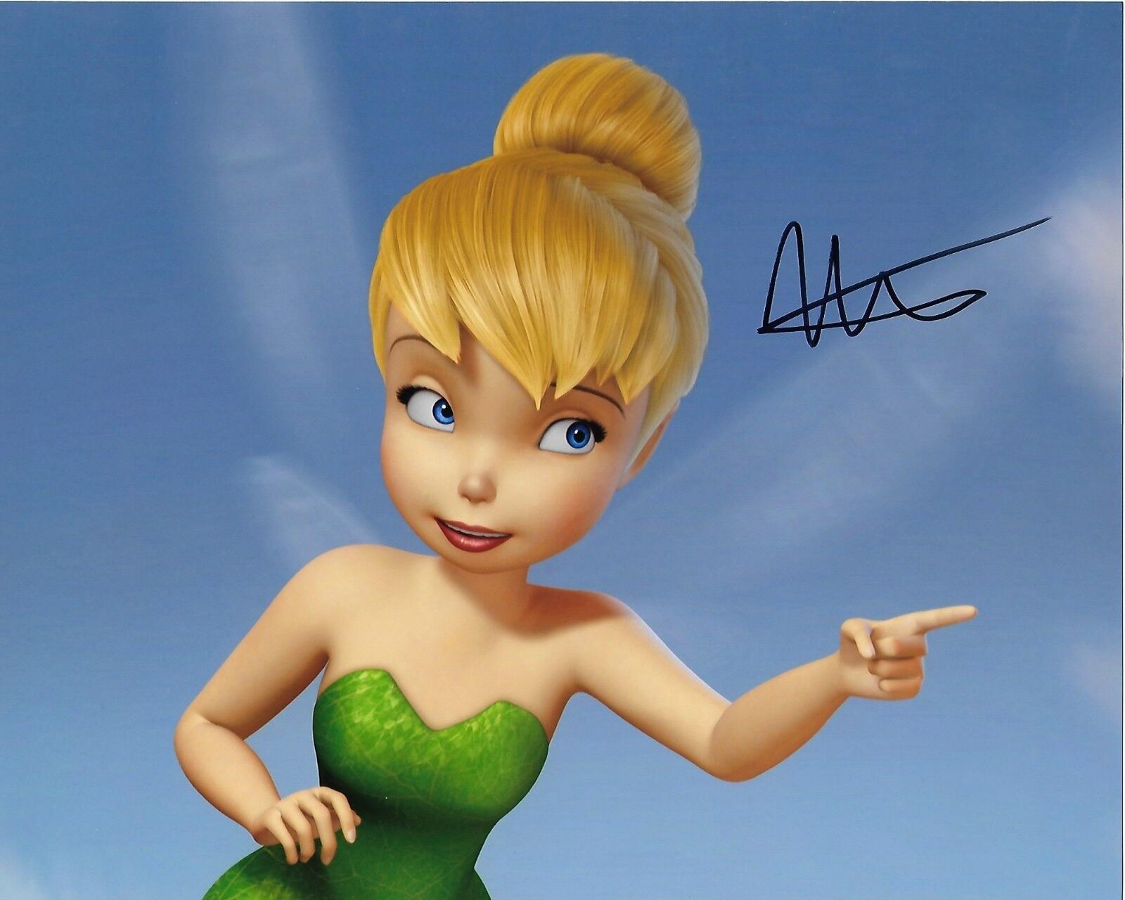 MAE WHITMAN TINKER BELL AUTOGRAPHED Photo Poster painting SIGNED 8X10 #10 DISNEY FAIRY