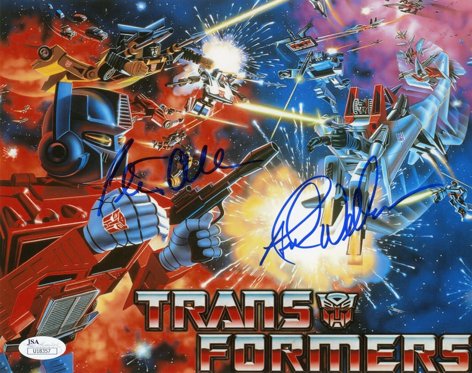 PETER CULLEN & FRANK WELKER Authentic Signed TRANSFORMERS