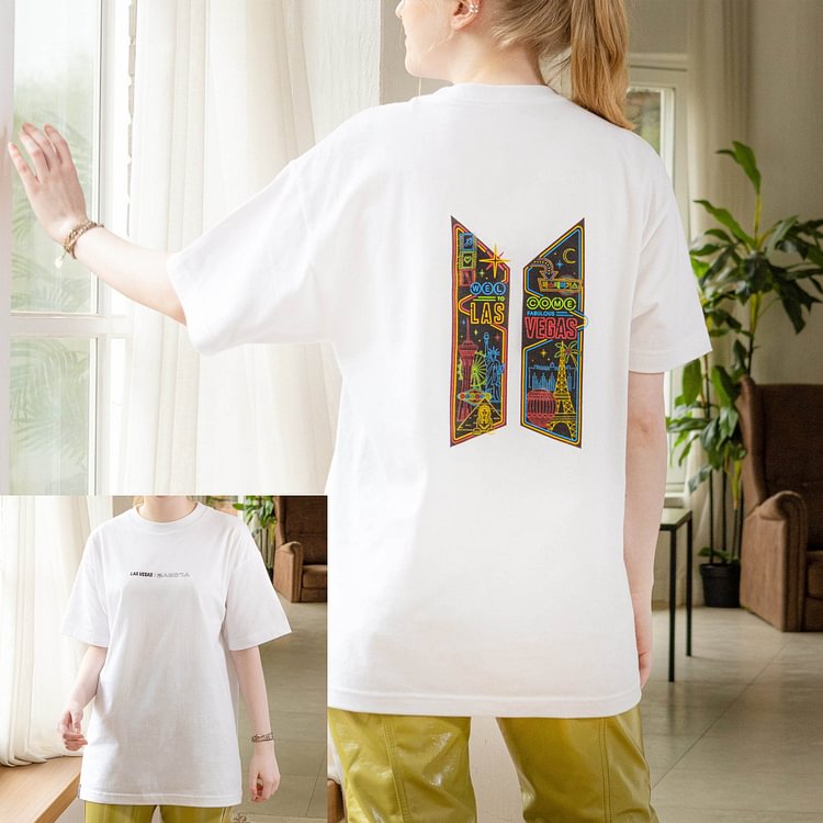 Permission To Dance Las Vegas White T-shirt