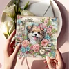(US Local)6pcs Diamond Painting Greeting Cards DIY Diamond Art Cards Crafts (Dog Garden)