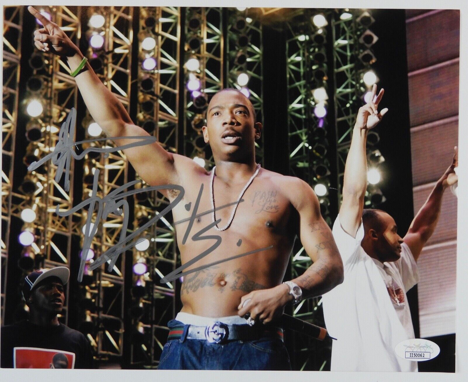 Ja Rule Autograph JSA 8 x 10 Signed Photo Poster painting