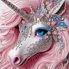 Unicorn-Special Shaped Diamond Painting