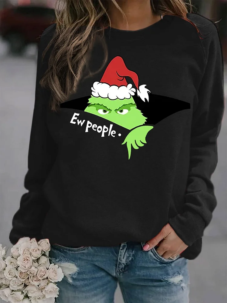 Women's Christmas EW People Sweatshirt