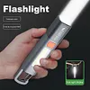 10 Pack Flashlight Recargeable LED Flashlight with 3 Modes & Hook for Emergency