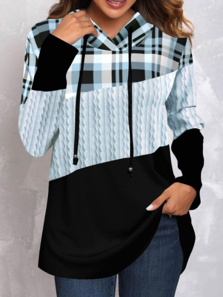 Women Half Sleeve V-neck Solid Color Dress