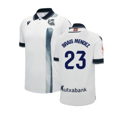 Real Sociedad Brais Méndez 23 Third Shirt Top Kit 2023-2024