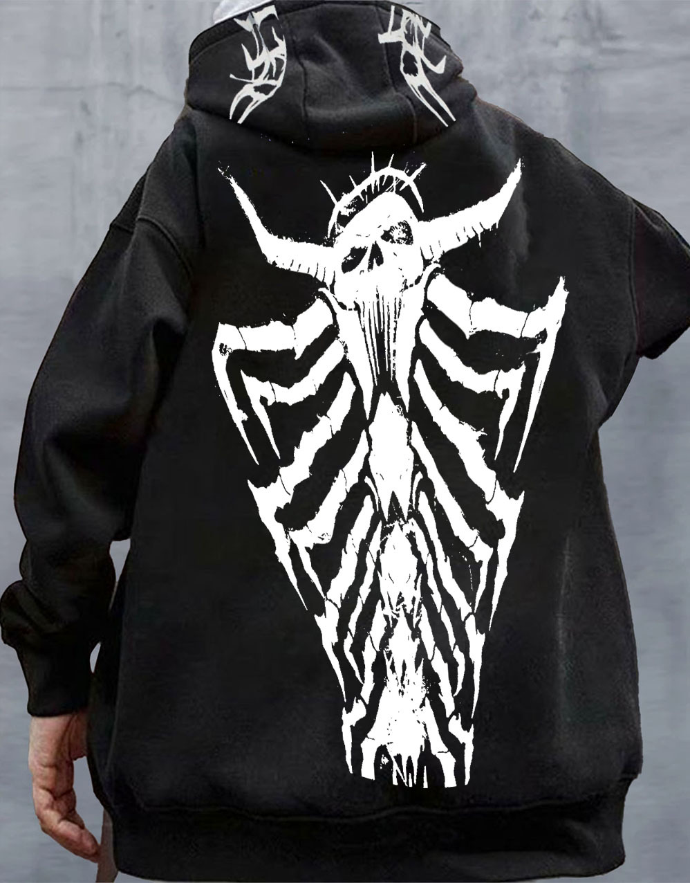 Darkness Print Hoodie / TECHWEAR CLUB / Techwear