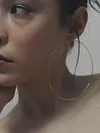 Anti Allergy Oversize Circle Earrings