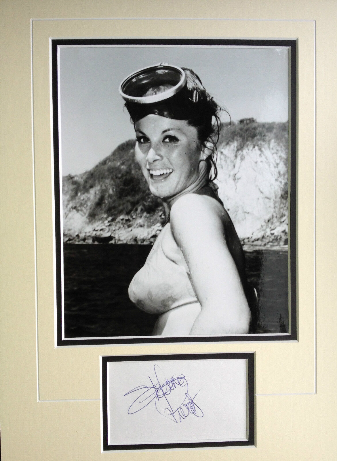 STEFANIE POWERS - TOP AMERICAN ACTRESS - STUNNING SIGNED Photo Poster painting DISPLAY