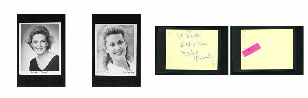 Tisha Sterling - Signed Autograph and Headshot Photo Poster painting set - Betrayal