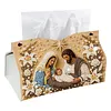 Peinture en PU pour la bo&icirc;te de mouchoirs DIY de No&euml;l en perles et diamants 25x15,5cm