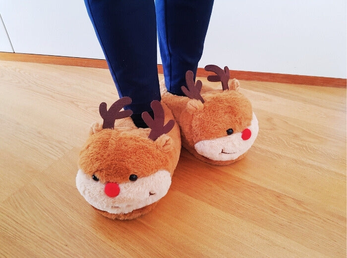 REINDEER WINTER SLIPPERS