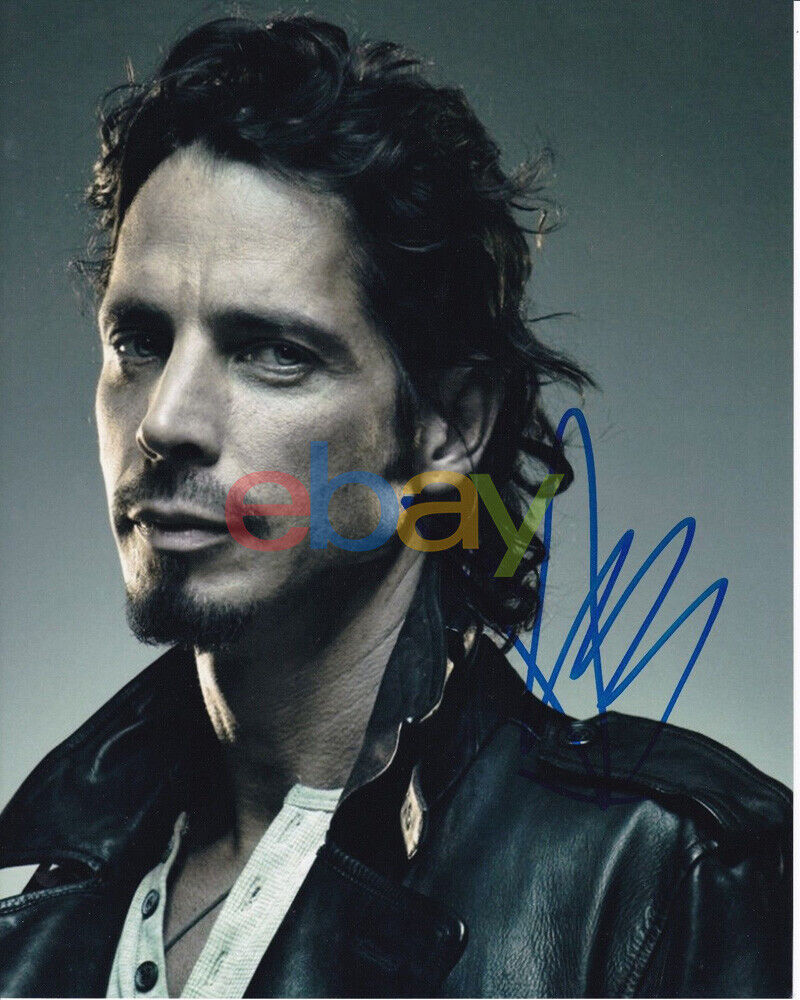 Chris Cornell Signed 8x10 Autographed Photo Poster painting reprint