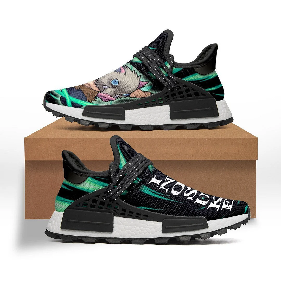Demon Slayer NMD Shoes Inosuke NMD Shoes Beast Breathing Anime Sneakers