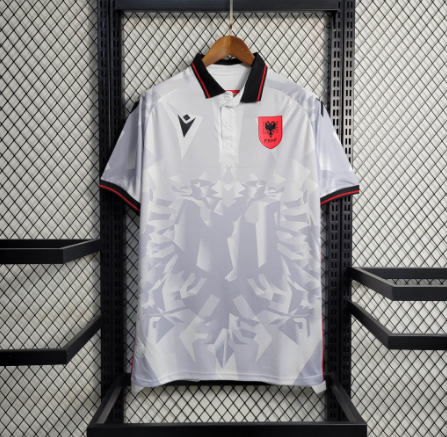 23/24 Albania Away Football Shirt Thai Quality