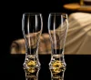 Blue Mountain Craft Beer Cup High-end Light Luxury Crystal Glass Large Capacity Water Cup